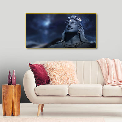 Lord Shiva Mahakal Canvas Floating Frame Wall Painting