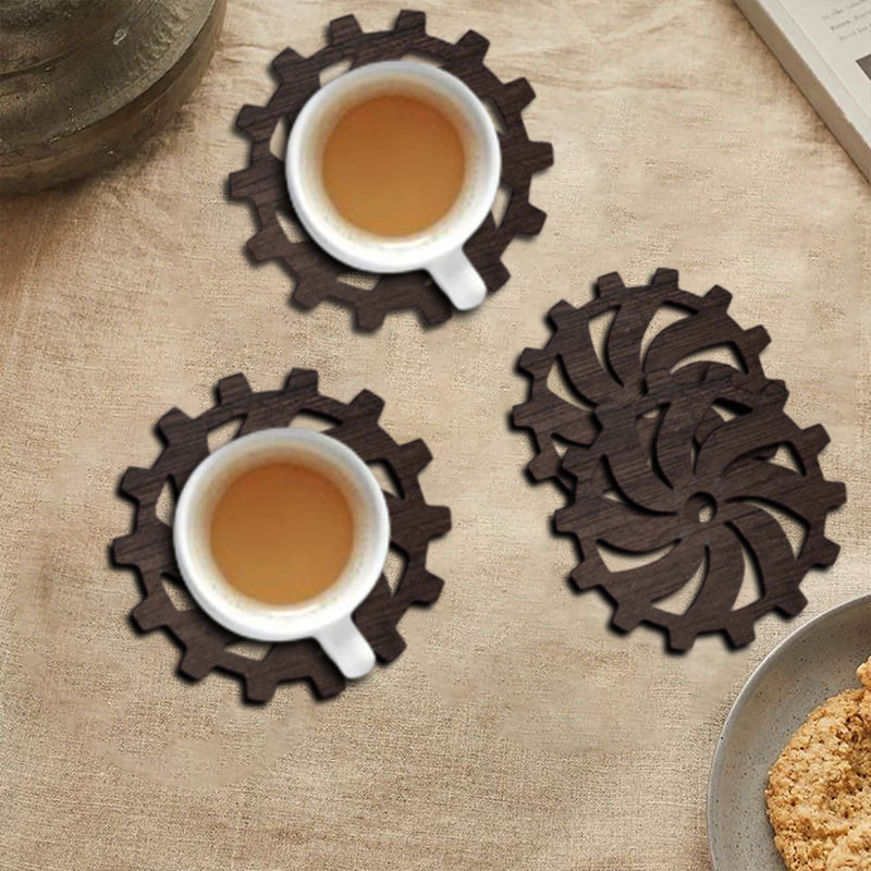 Rest on Wheels Tea Coaster  (Set of 6)