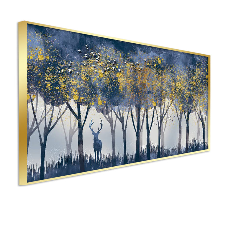Tree Forest Canvas Floating Wall Painting