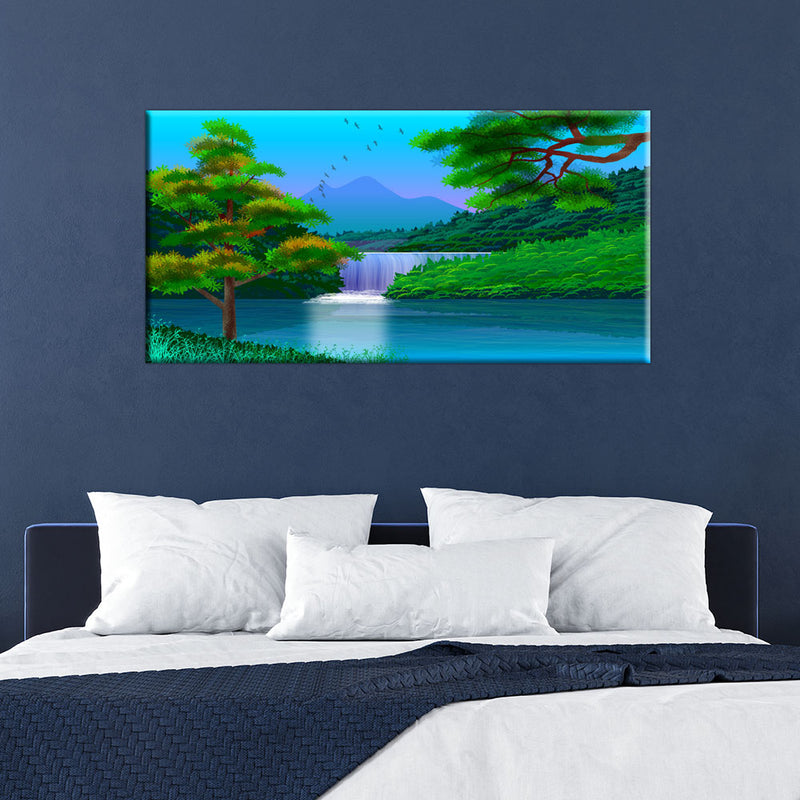 Beautiful Nature Scenery Canvas Wall Painting