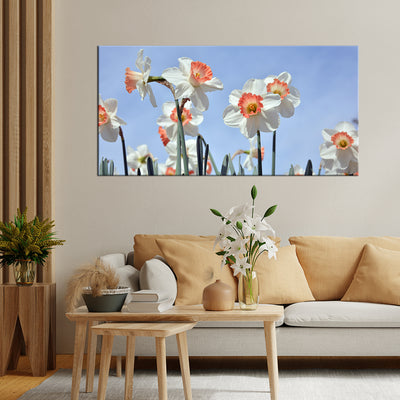Daffodils Flower Canvas Wall Painting