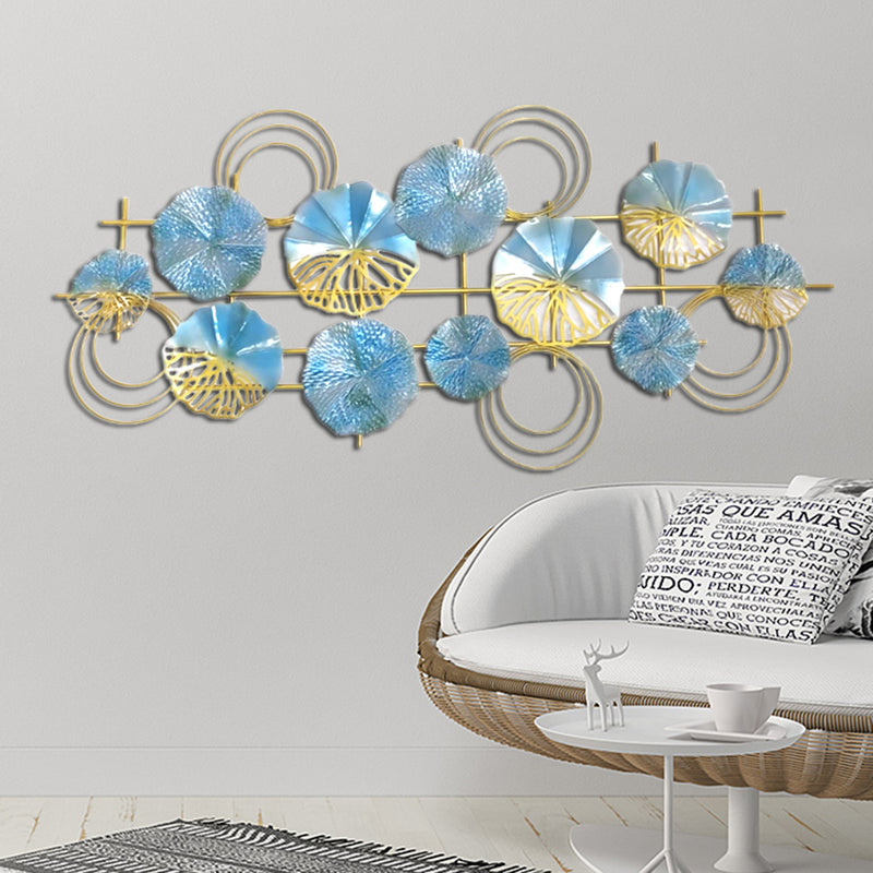 Living Room Flower wall Design Large Metal Wall Art