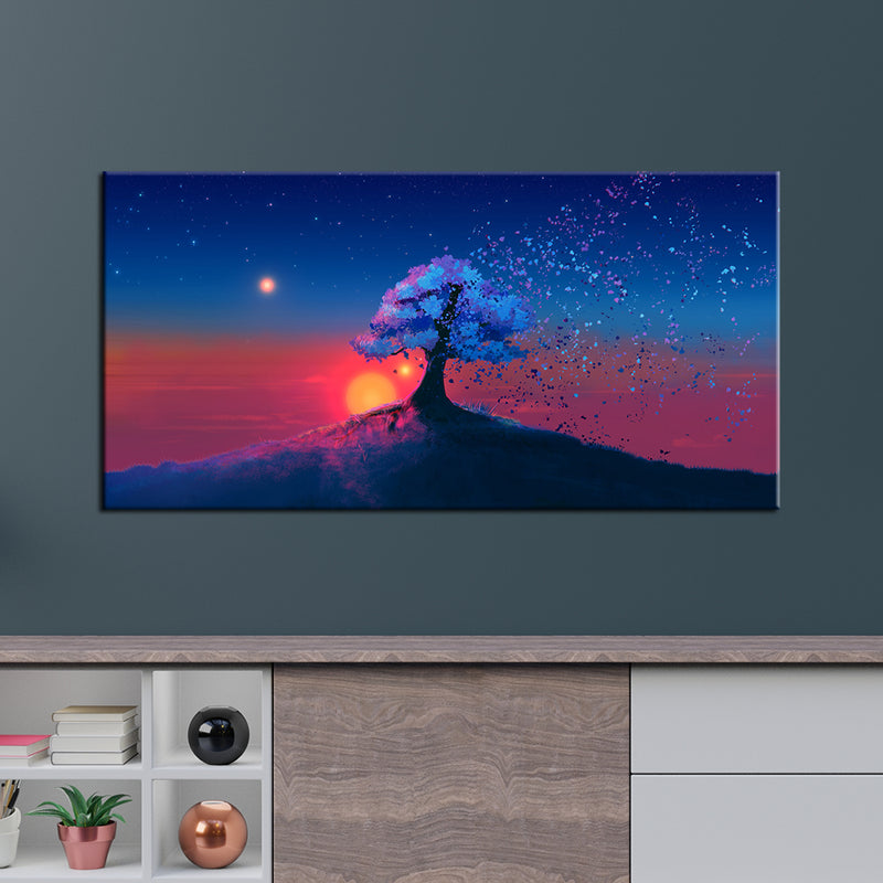 Abstract Tree Modern Art Canvas Wall Painting