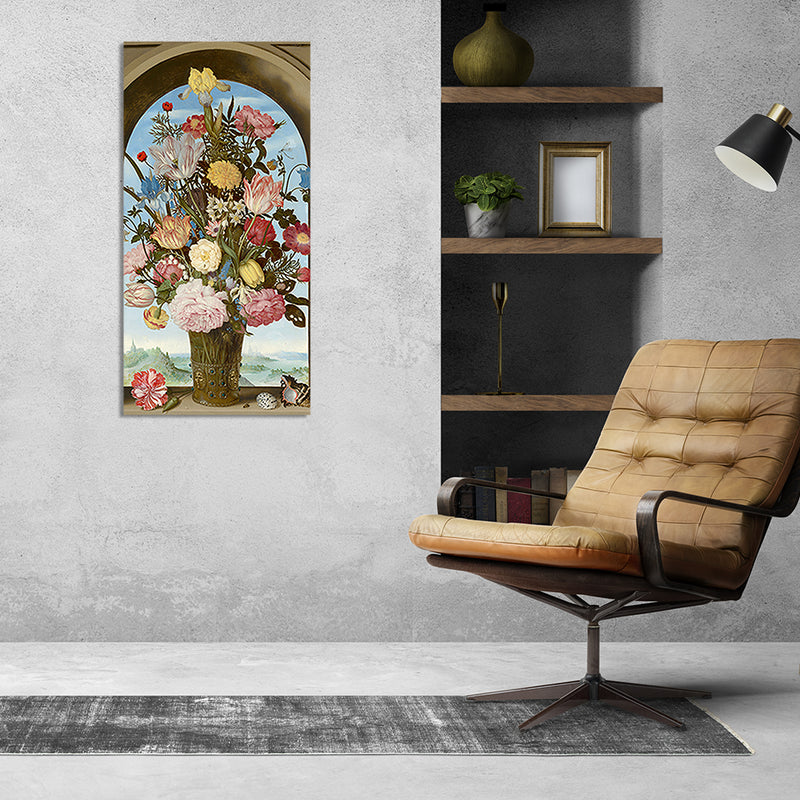 Flowerpot Image Canvas Wall Painting