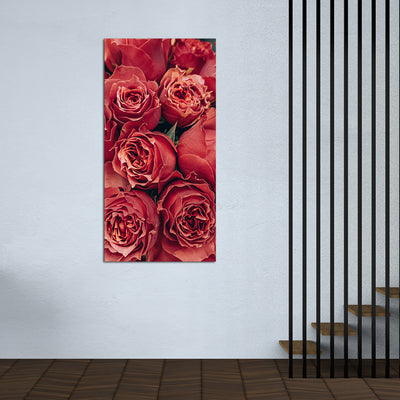 Bunch Of Roses Canvas Wall Painting