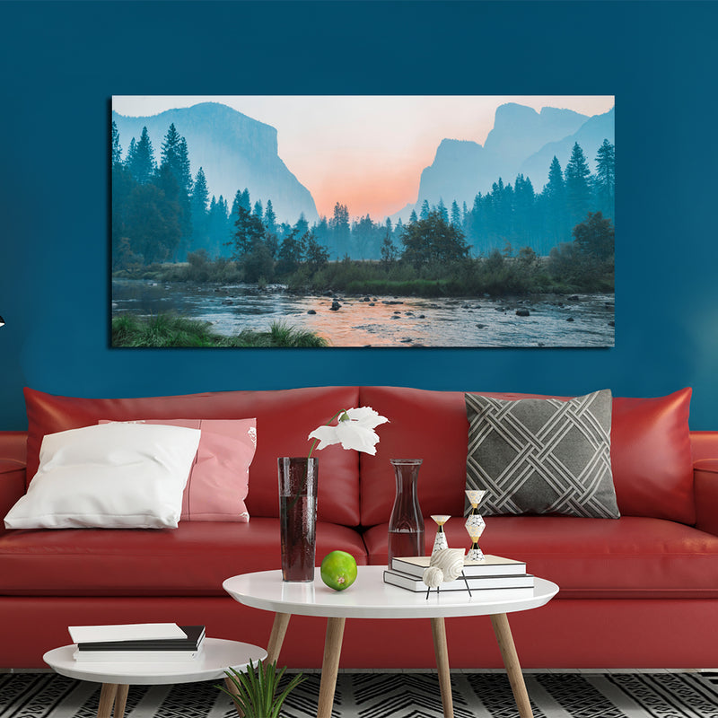 Mountain Scenery Canvas Wall Painting