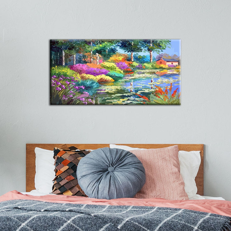 Nature Abstract Scenery Canvas Wall Painting