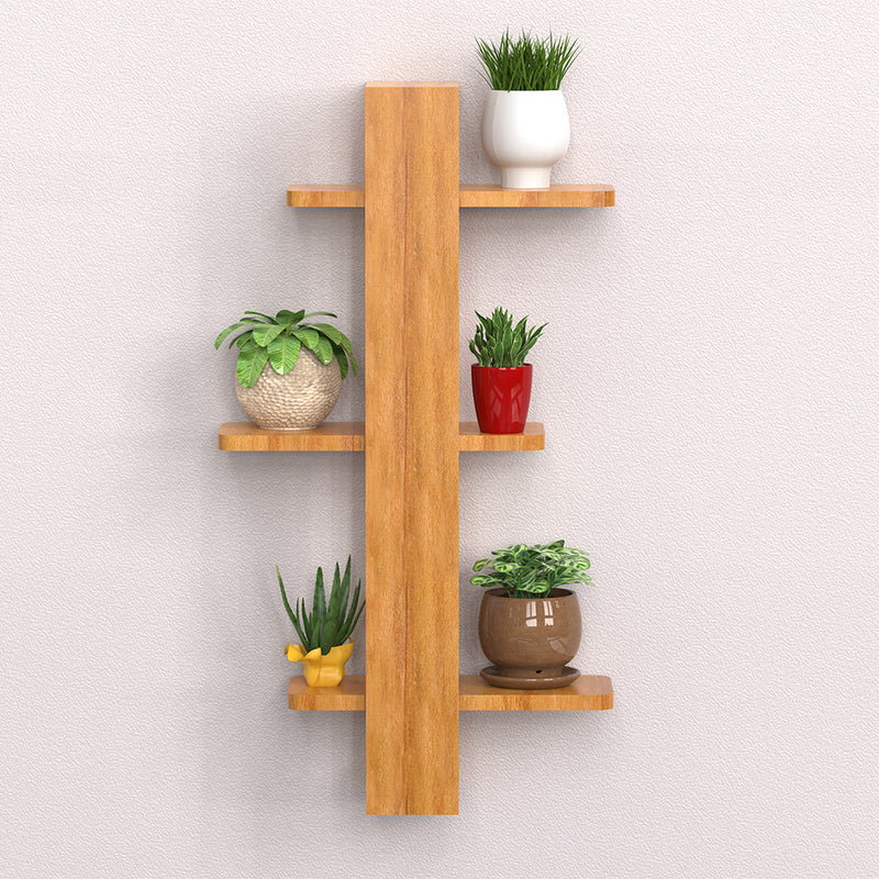 Oak Finish Alex Wooden Hanging Planter