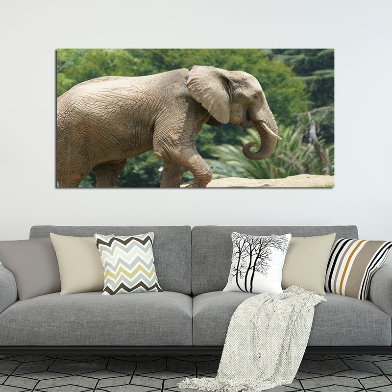Elephant Canvas Wall Painting