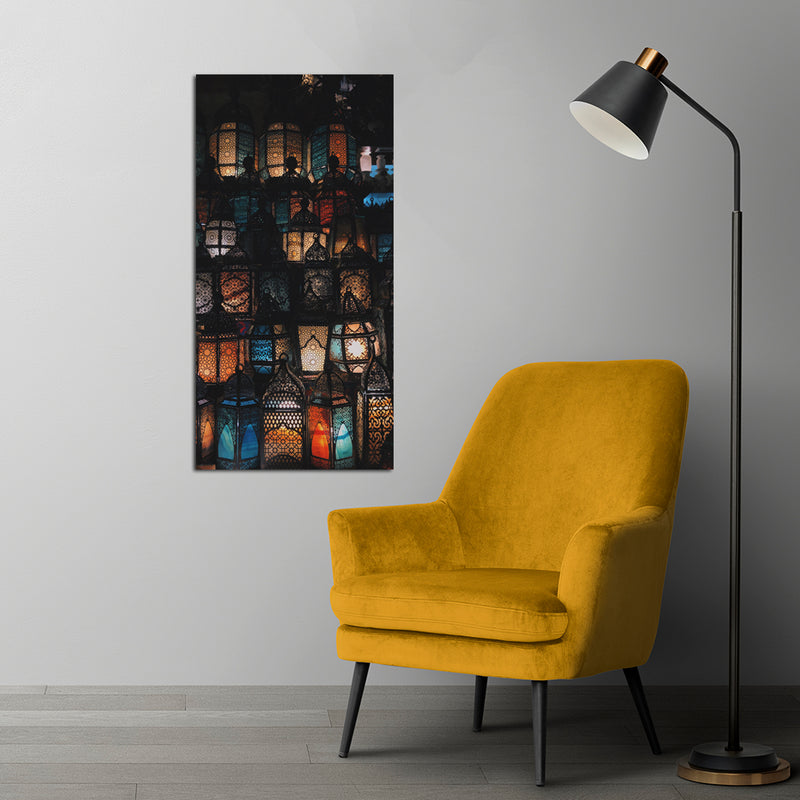 Decorative Light Lamps Canvas Wall Painting