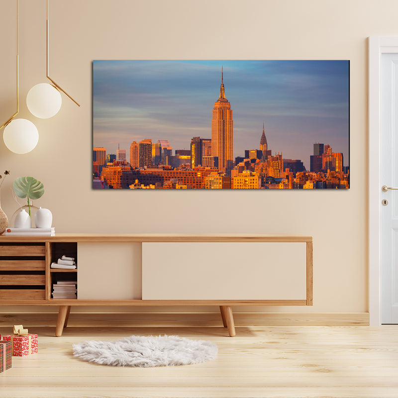 New York City View Canvas Wall Painting