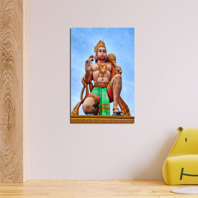 Lord Hanuman Canvas Wall Painting