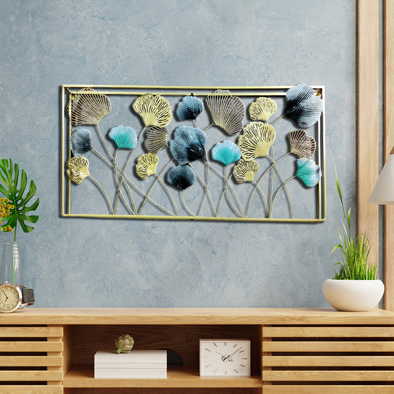 Beautiful leaves Large Metal Wall Art