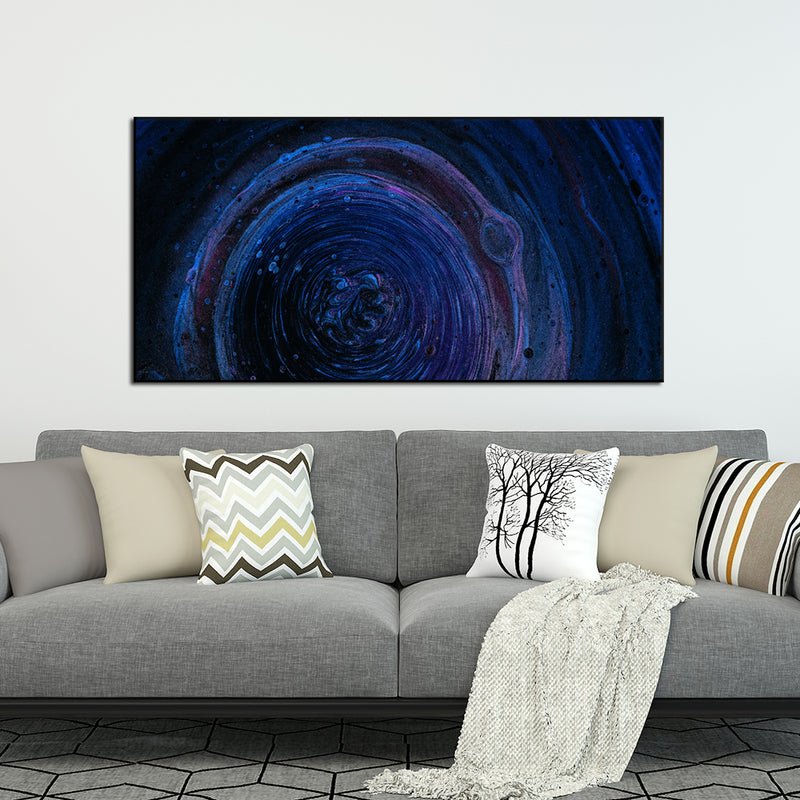 Marbling Abstract Floating Frame Canvas Wall Painting