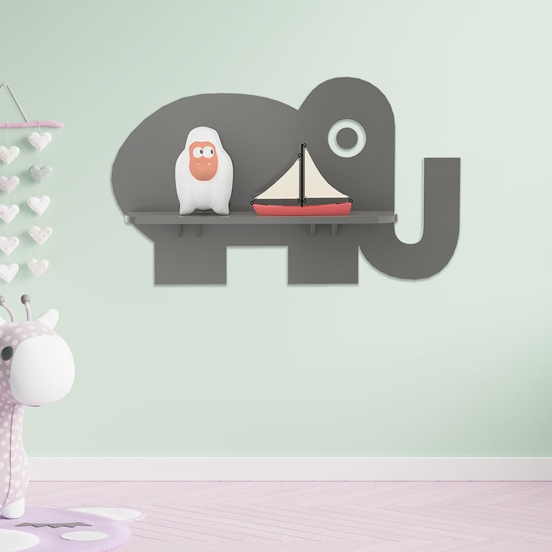 Baby Elephant Kids Shelf