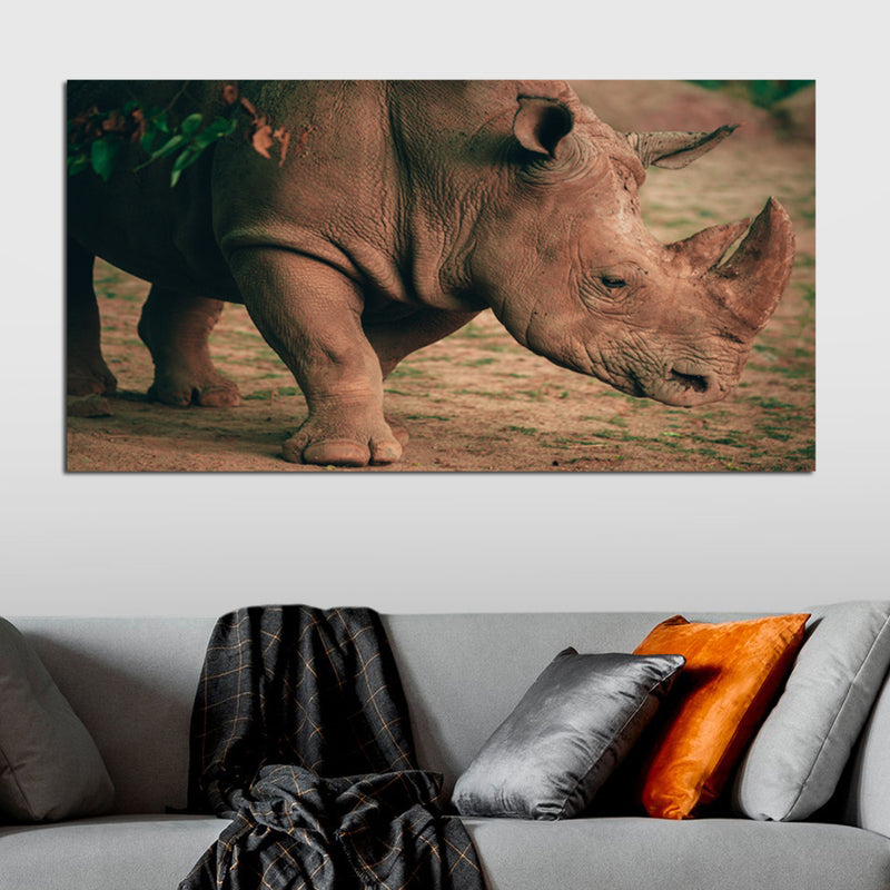 Indian Raino Canvas Wall Painting