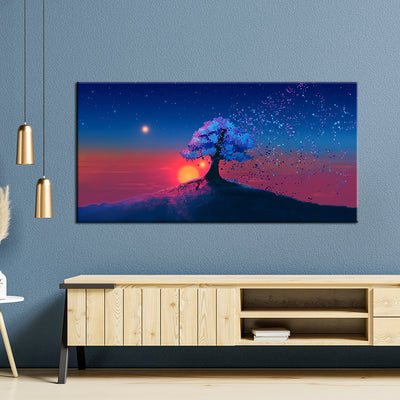 Abstract Tree Modern Art Canvas Wall Painting