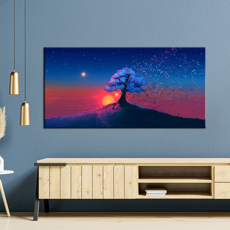 Abstract Tree Modern Art Canvas Wall Painting