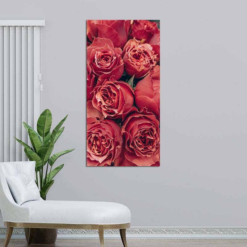 Bunch Of Roses Canvas Wall Painting