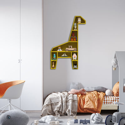 Giraffe Shape Wall Shelve