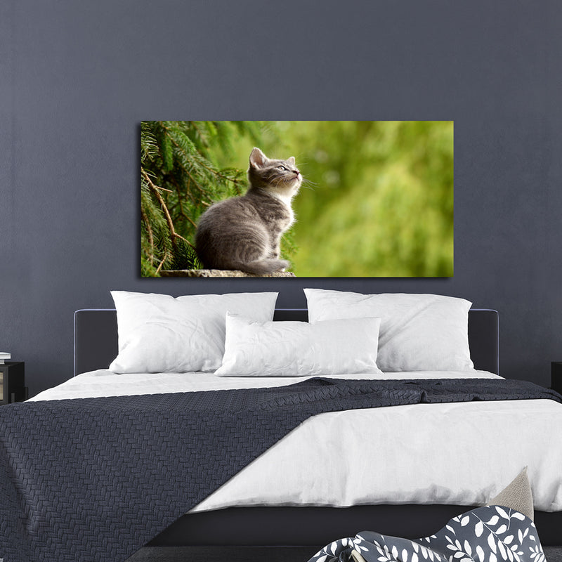 Lovely Cat Canvas Wall Painting