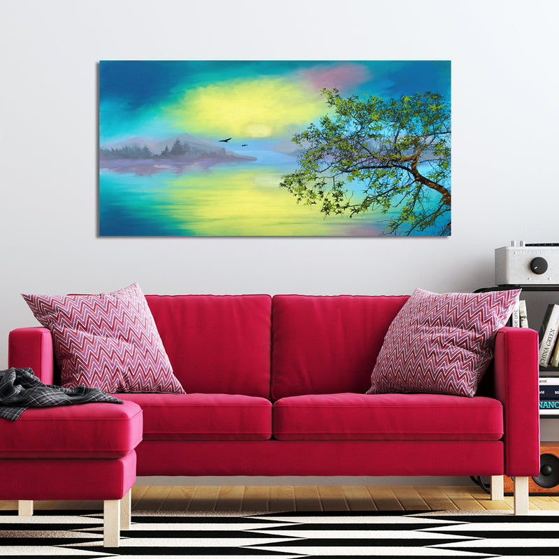 Artistic Nature Scenery Canvas Wall Painting
