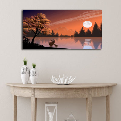 Beautiful Nostalgia Scenery Canvas Wall Painting