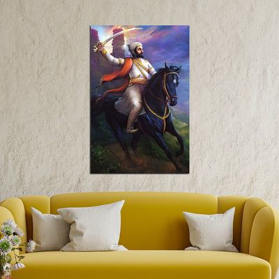 shivaji maharaj wall painting | chhatrapati shivaji maharaj wall painting