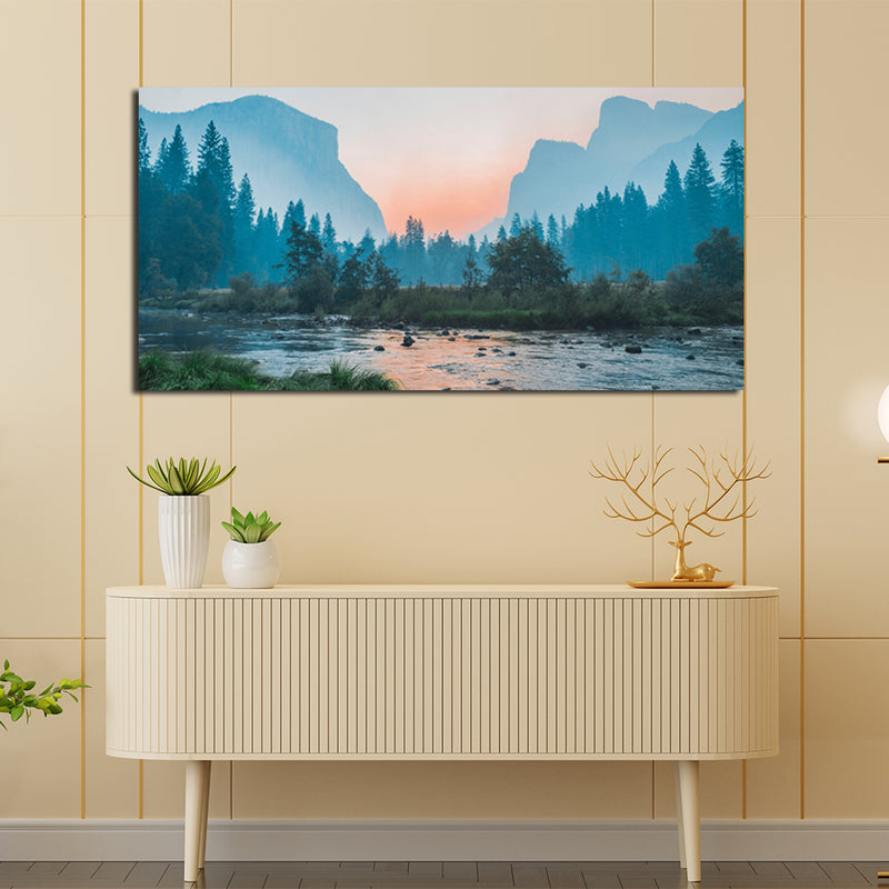 Mountain Scenery Canvas Wall Painting