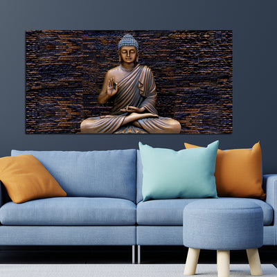 buddha painting on wall | buddha wall painting | Buddha wall paintings by DecorGlance
