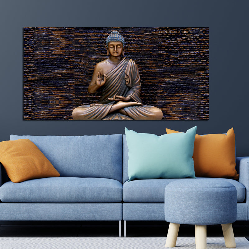 buddha painting on wall | buddha wall painting | Buddha wall paintings by DecorGlance