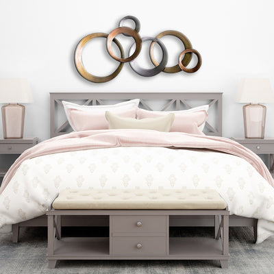 Circle's Decorative Design Large Metal Wall Art