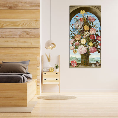 Flowerpot Image Canvas Wall Painting