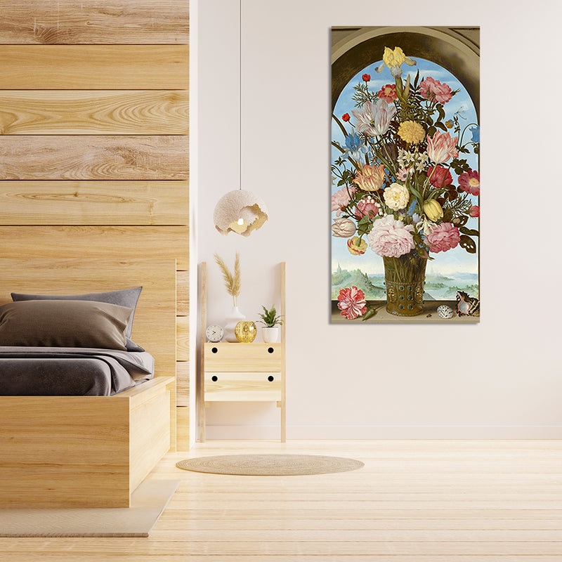 Flowerpot Image Canvas Wall Painting