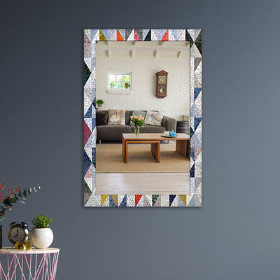 Multi Colorful Wall Mirror