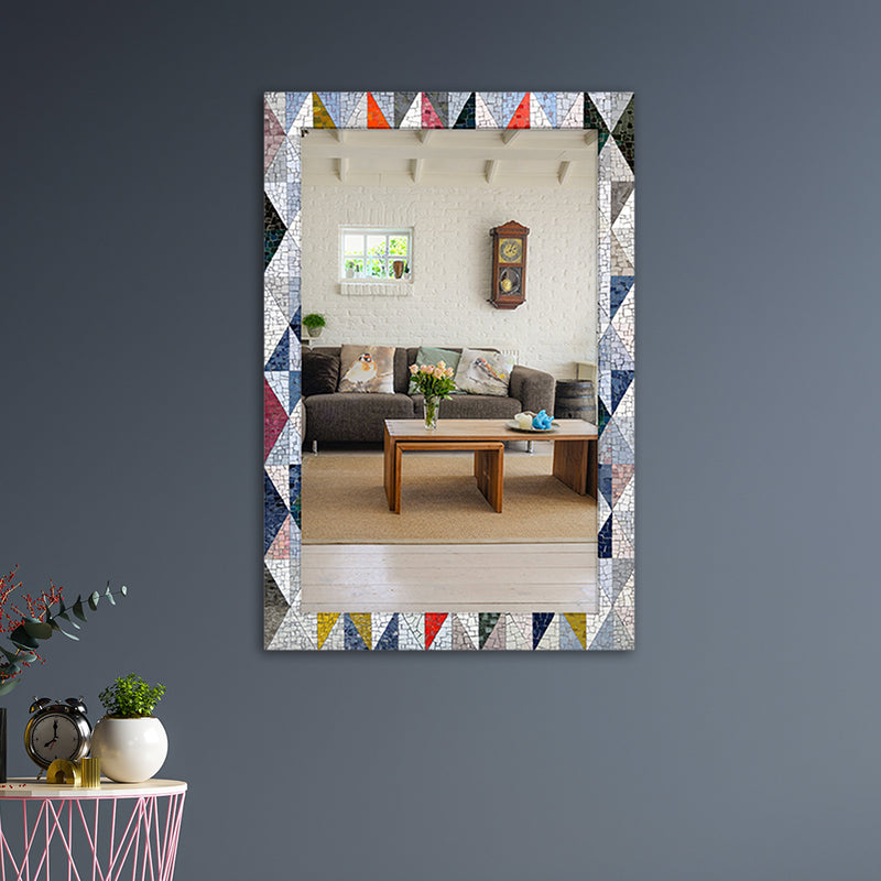 Multi Colorful Wall Mirror