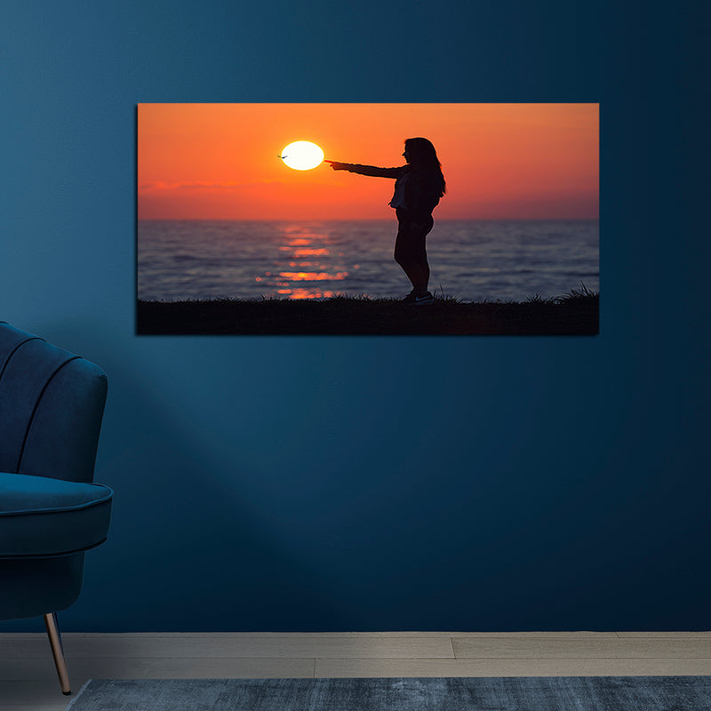 Girl Photography Canvas Wall Painting