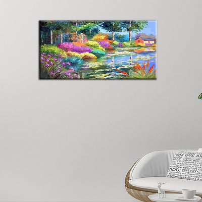 Nature Abstract Scenery Canvas Wall Painting