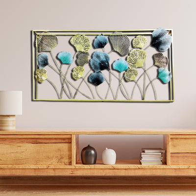 Beautiful leaves Large Metal Wall Art