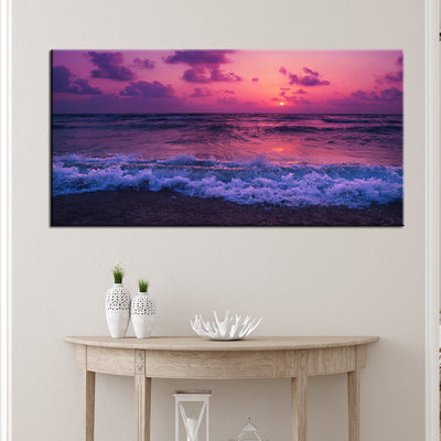 Beautiful Beach View Canvas Wall Painting
