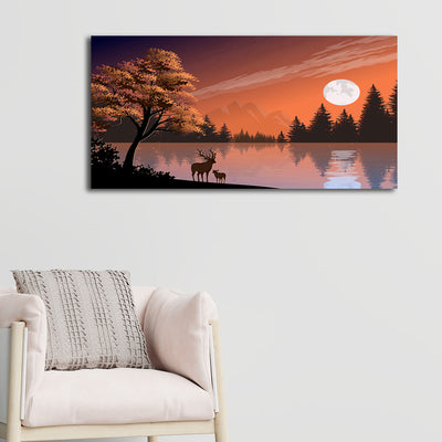 Beautiful Nostalgia Scenery Canvas Wall Painting