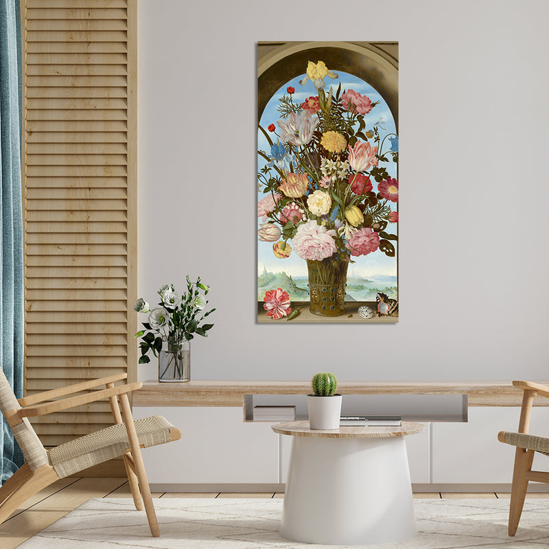 Flowerpot Image Canvas Wall Painting