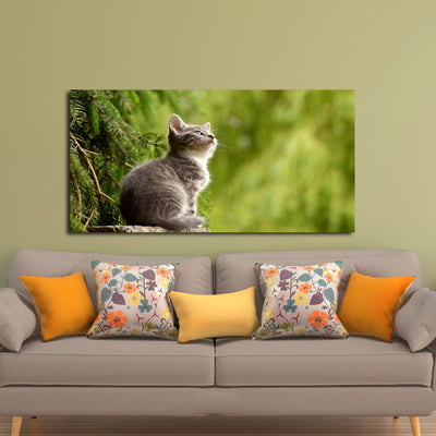 Lovely Cat Canvas Wall Painting