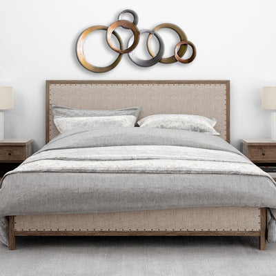 Circle's Decorative Design Large Metal Wall Art