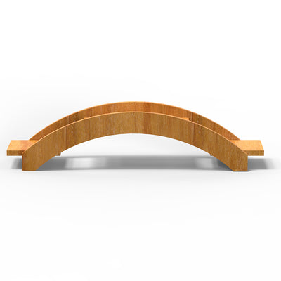Large Bridge Shaped Wooden Planter Stand