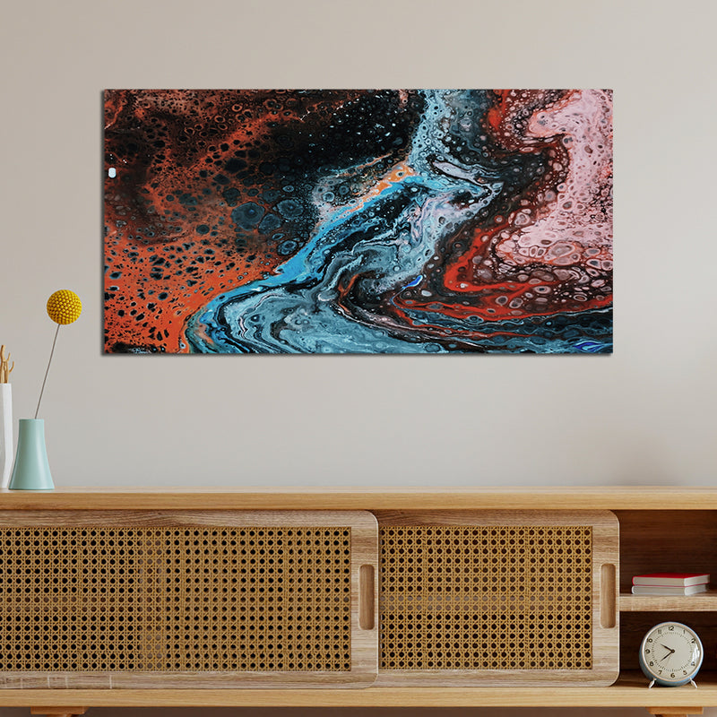 Fluid Abstract Canvas Wall Painting