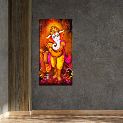 Lord Ganesh Canvas Wall Painting