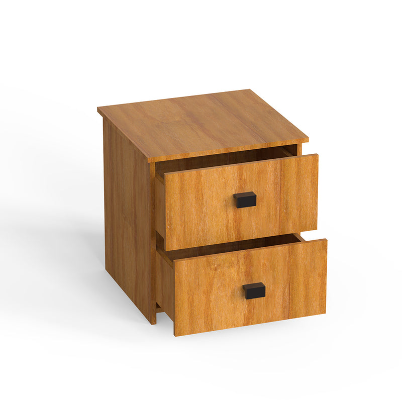 Kosmo Premium bed side table with oak wooden Finish