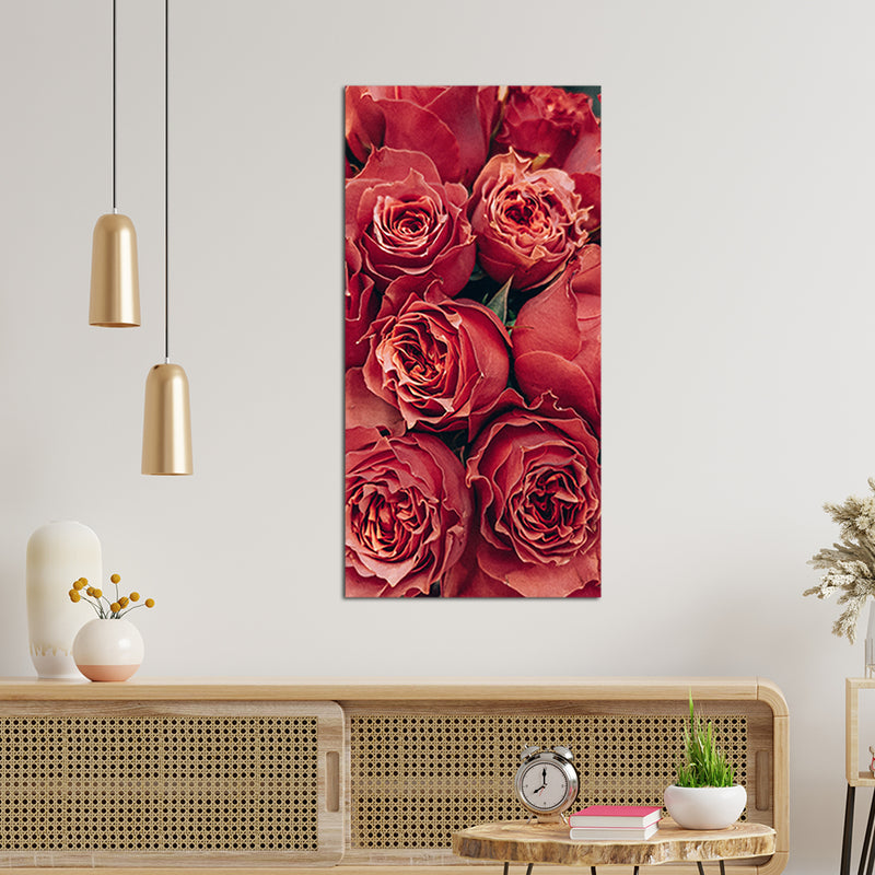 Bunch Of Roses Canvas Wall Painting