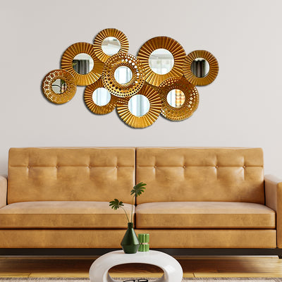 Cooper rounded Large Metal Wall Art